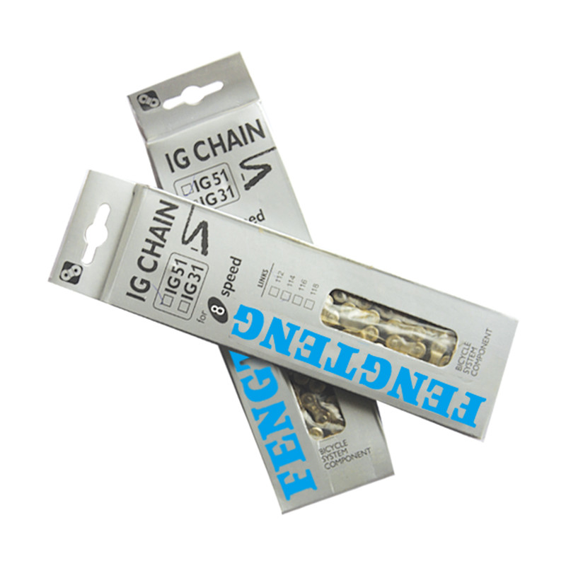 Bicycle Chain Bike Chain Z410 Single Speed 114L Silver Blue OEM Power Pin Inside Charges Color Brown Origin Size Min Place Model