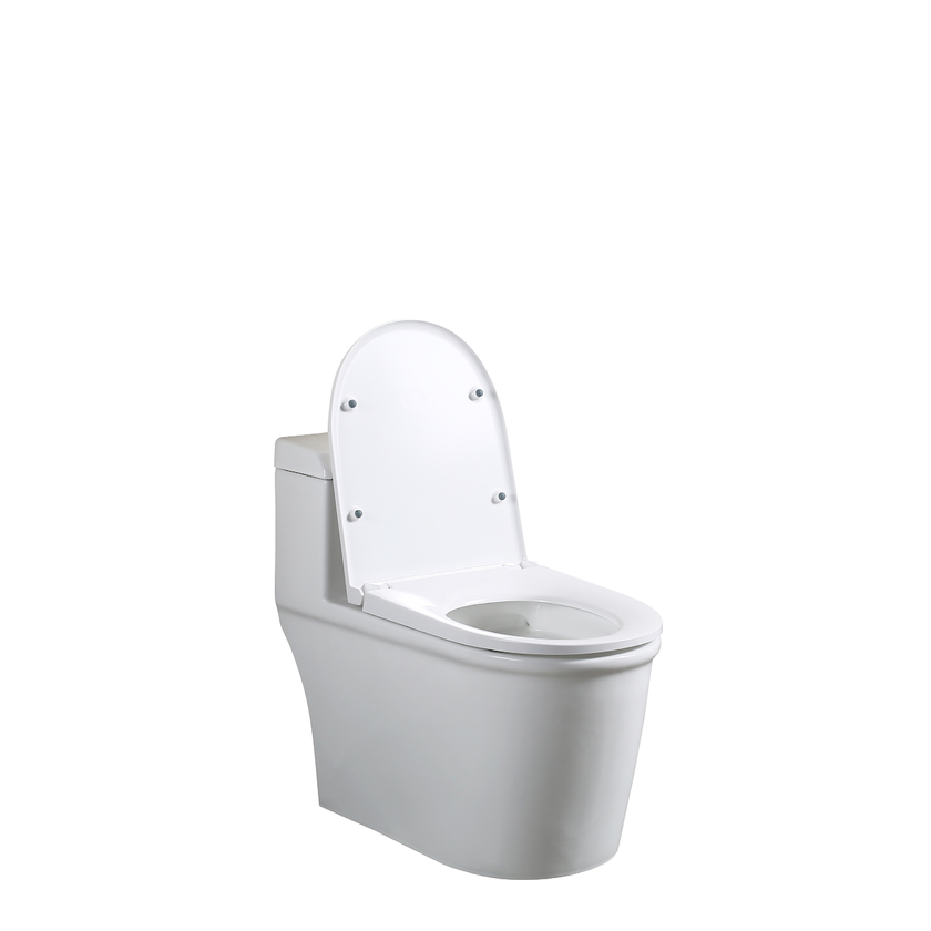 Modern White Ceramic Toilet One Piece Ceramic Bathroom Wc Toilet Bowl Ceramic