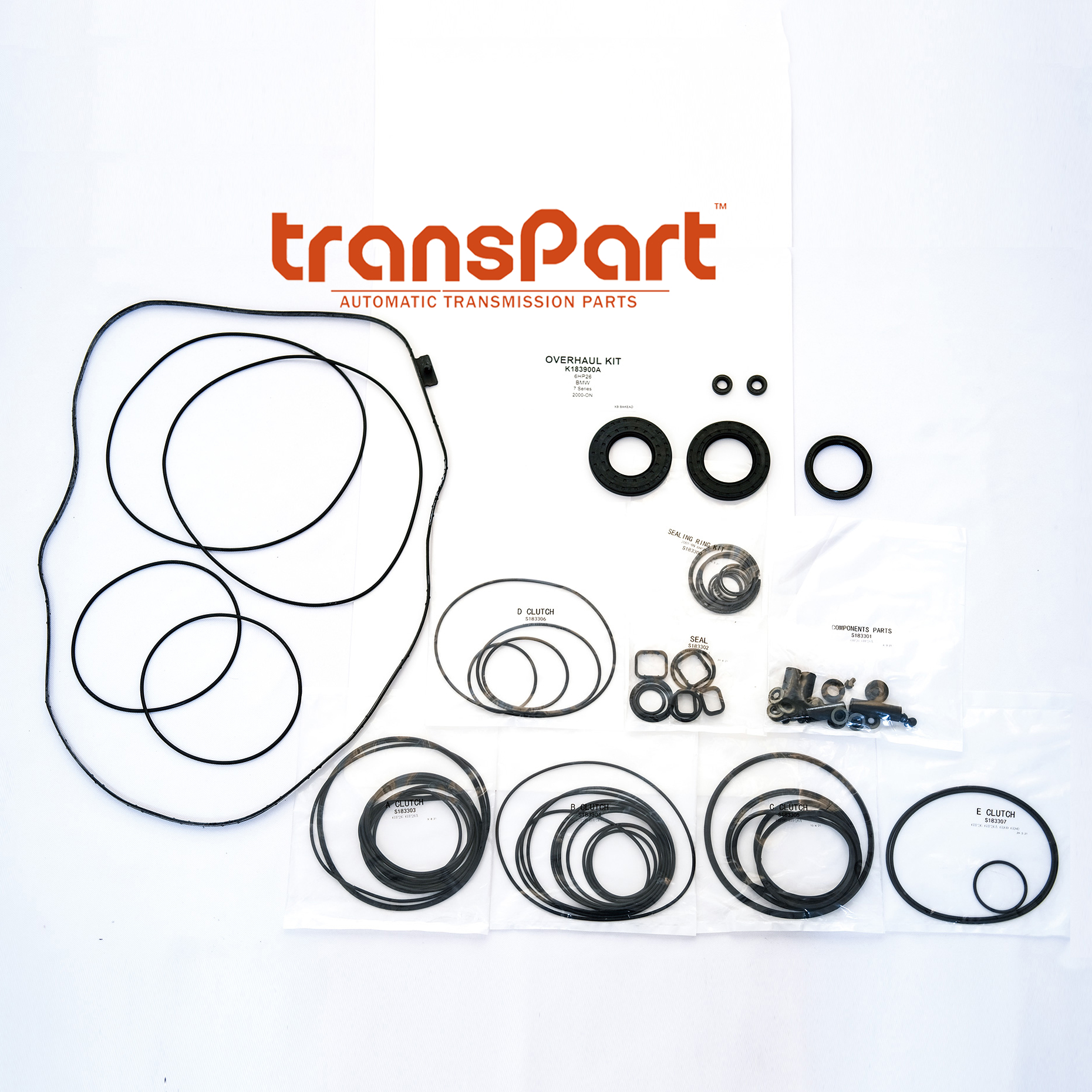 6HP26 6HP28 Automatic Transmission Gearbox Overhaul kit Seal Kit for BMW Manufacturer Direct selling
