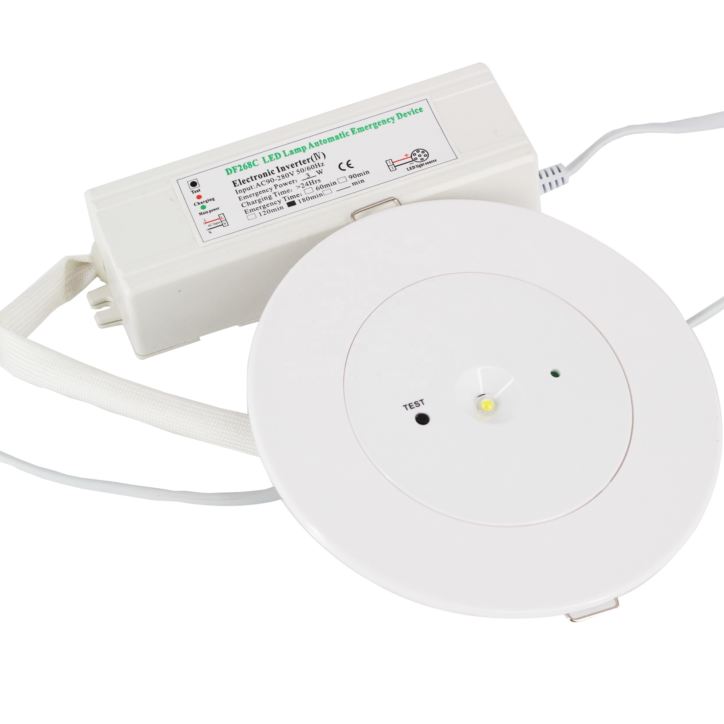 3W Fire Safety Emergency Light Acrylic Emergencia Panel Light with SAA Certeficate Emergency light