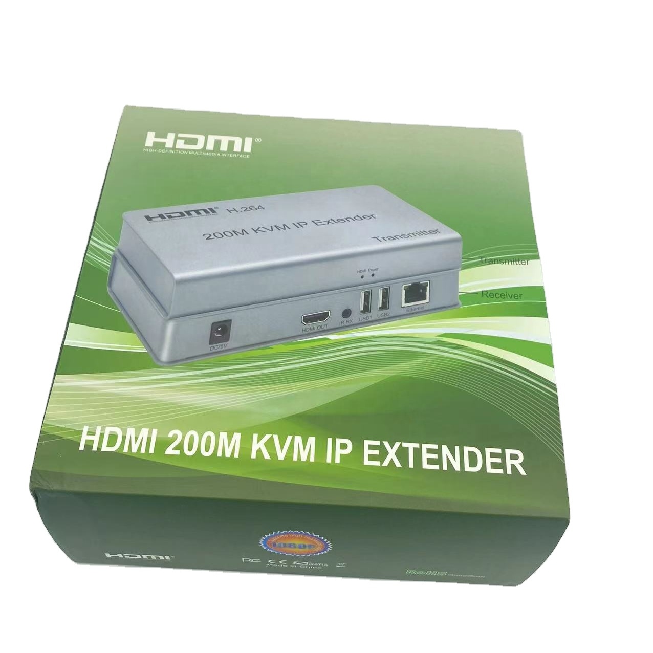 Интернет-кафе 1080P 100m RX TX более RJ45 cat5e cat6 с ИК-сетью HDTV совместимый usb kvm extender