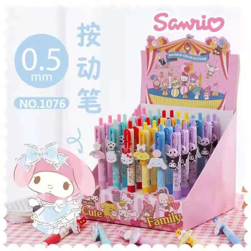 Детская креативная мультяшная Милая гелевая ручка Sanrio цветные Мультяшные ручки Канцтовары Kawaii Sc