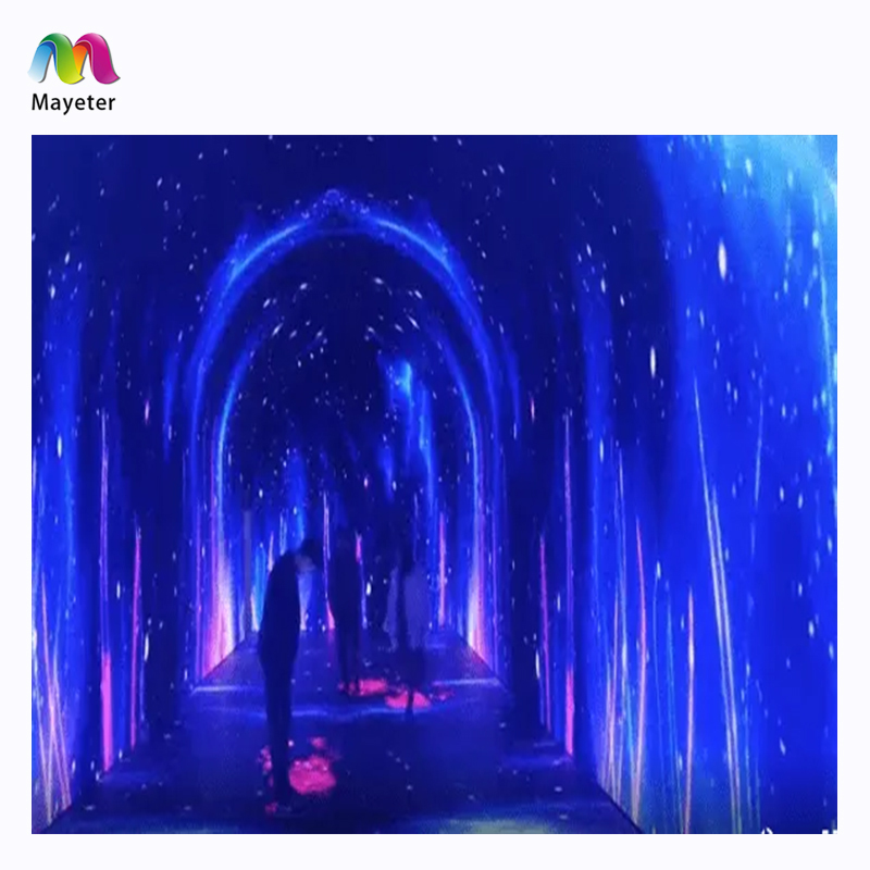 MayeterIndoor Video Show 3D Mapping Wall Interactive Holographic Projector Immersive Room Projection Software Projector