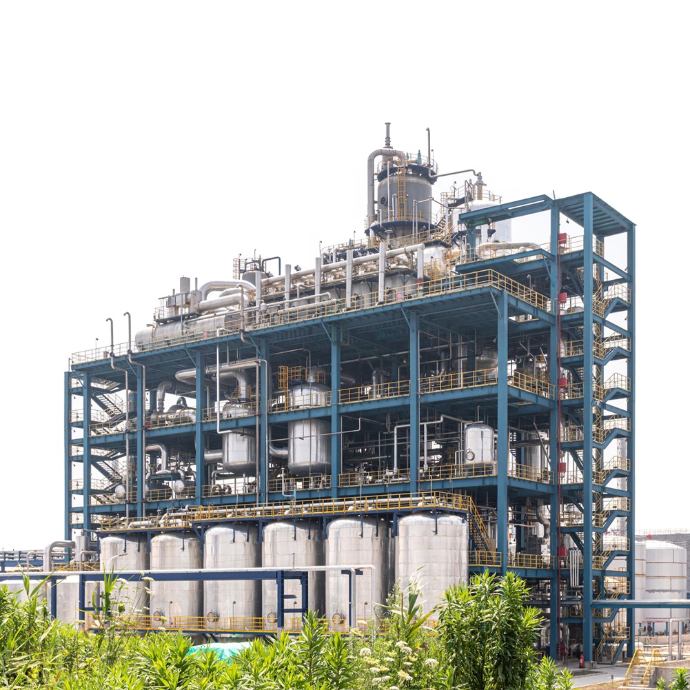 PLC Monitoring Waste Engine Oil Efficient Refining Distillation Machine To Diesel