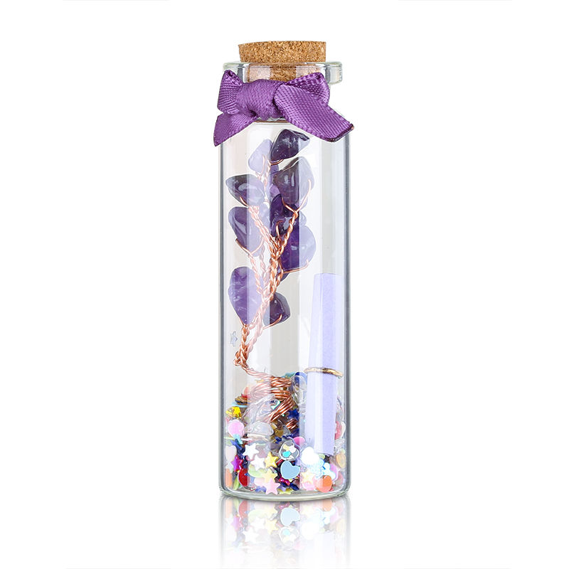 Wholesales пробка Желая бутылка, выдвиженческий подарок 10ml стеклянный флакон, бутылка дрифта стеклянная