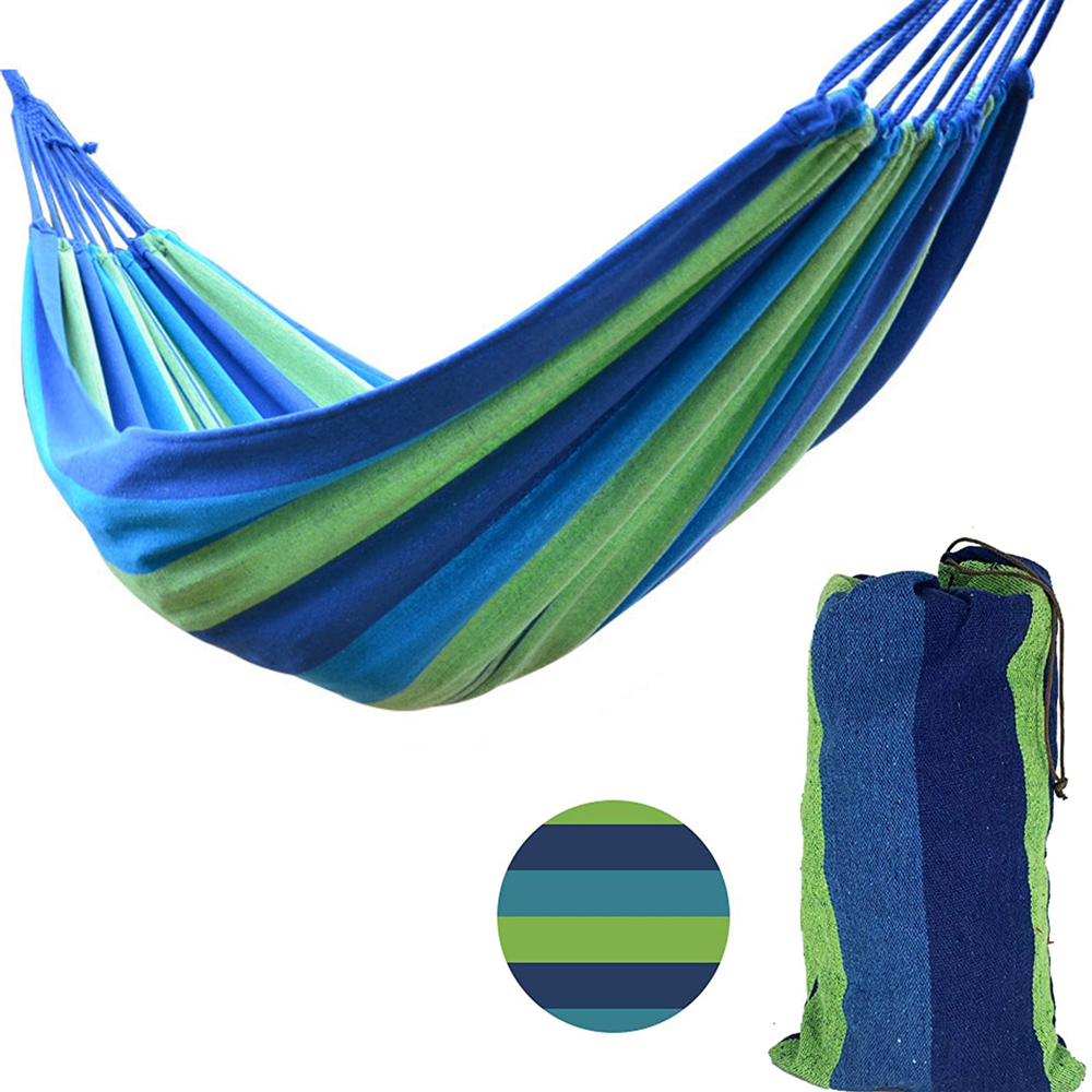 Outdoors Travel Single & Double Portable Hammocks Camping Hammock for Backpacking, Outdoor, Beach, Travel, Hiking, Garden