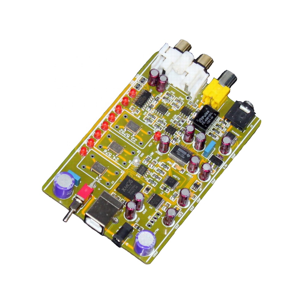 Taidacent DC5V XMOSU8 + DSD1796 + MAX441 декодер доска XMOS U8 декодирующая Плата Поддержка DSD64 DSD128 DSD256 формат PCM