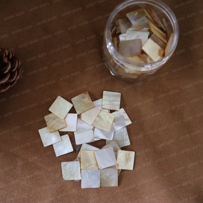 Wholesale polished natural light color mother of pearl shell cutting blank pieces for jewelry inlay