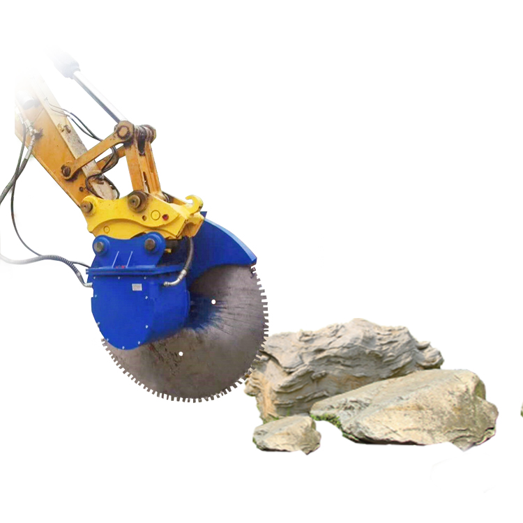 Excavator Rock Cutter Saw with Blade