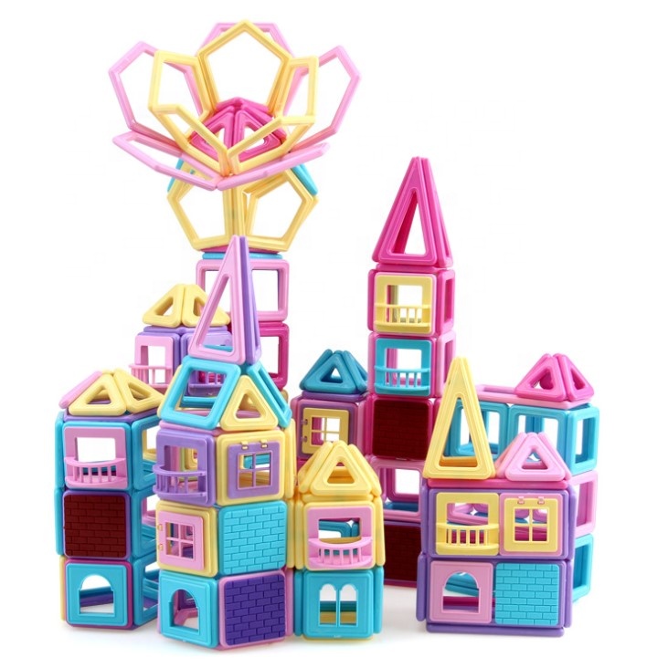 22-275pcs Magnetic Blocks Magnetic Designer Building Construction Toys Set Magnet Toys For Children Kids Gift