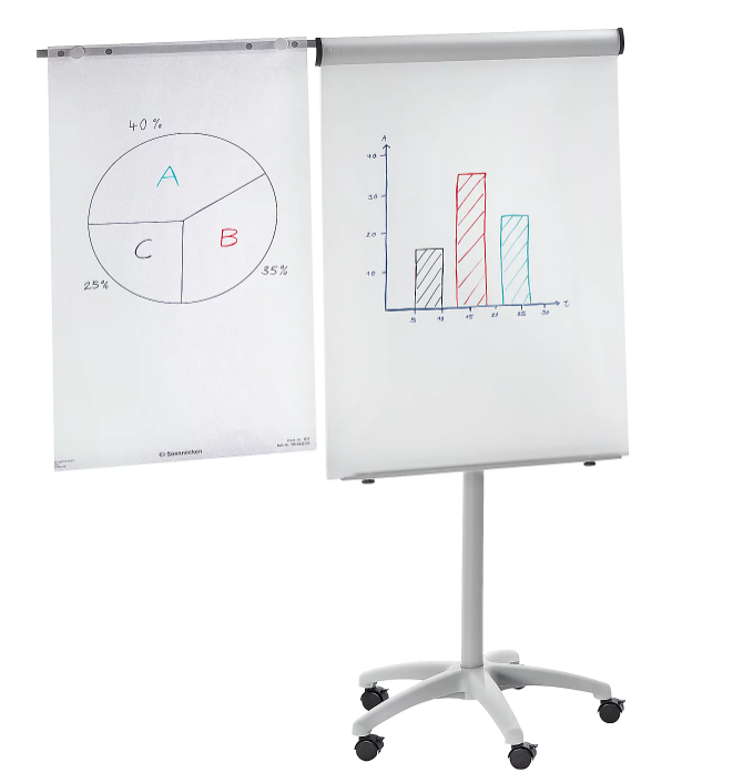70x100cm flip chart whiteboards magnetic office whiteboard school writing board with 2 arms