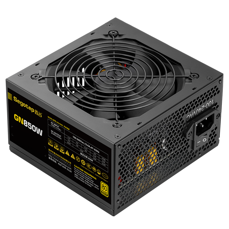 Segotep с большим числом значений напряжения блока питания GN850W немодульным PC Power Bank 80PLUS Gold блок питания