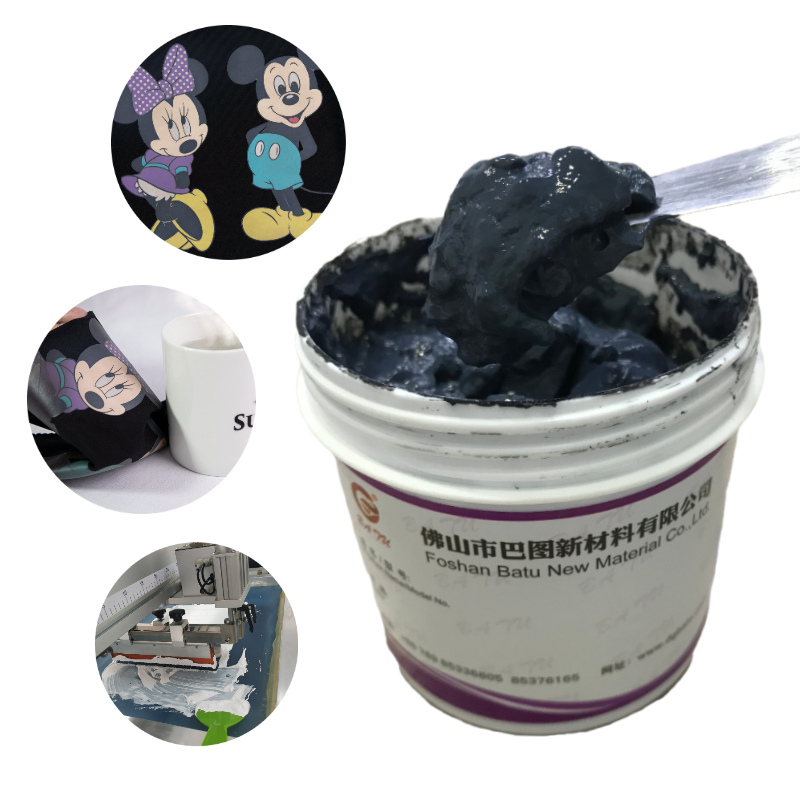 Изменение температуры трафаретная печать резиновые вставки Thermochromic пасты, чернил