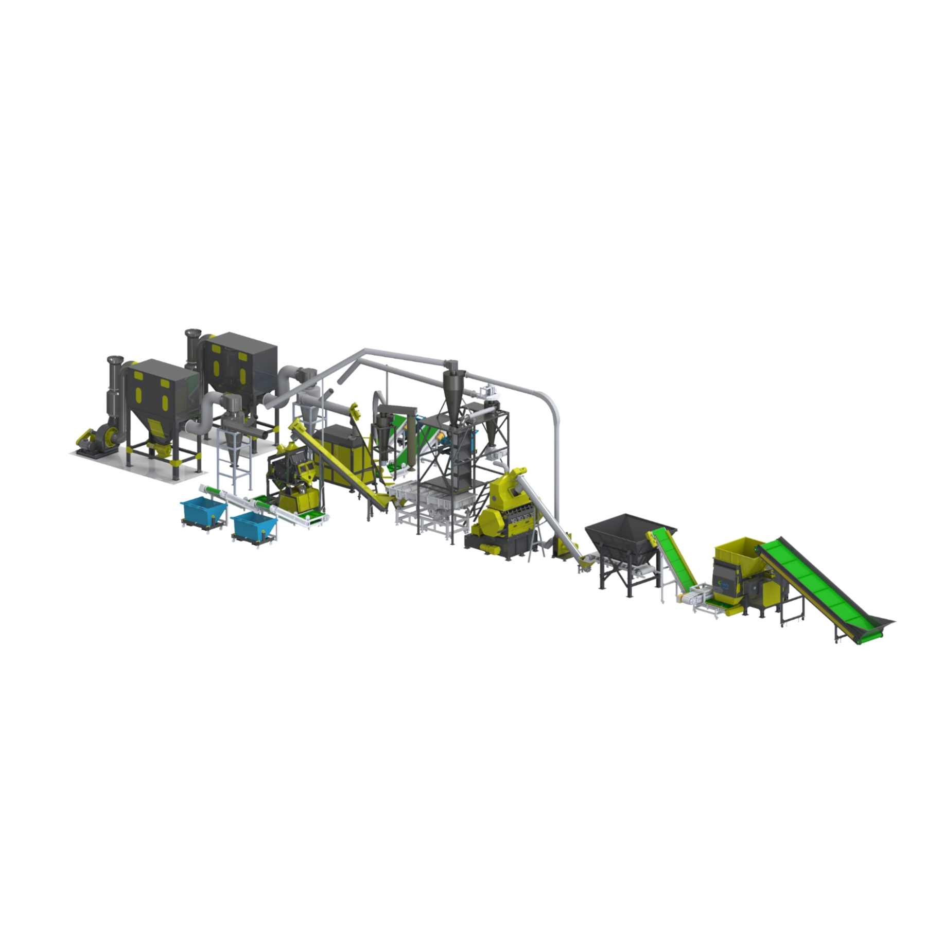 Huanchuang R & D Domestic Wire and cable crushing separation line is sold at a low price