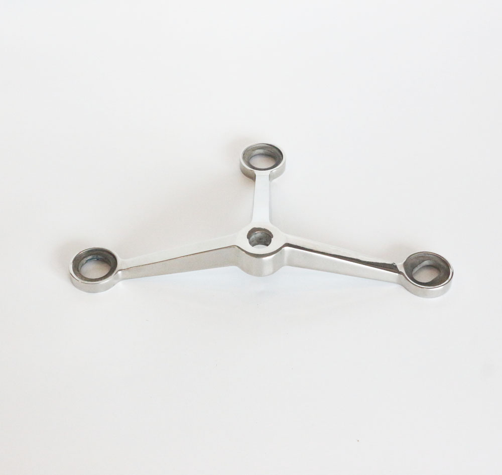 high quality stainless steel curtain walls accessories three arms glass spider
