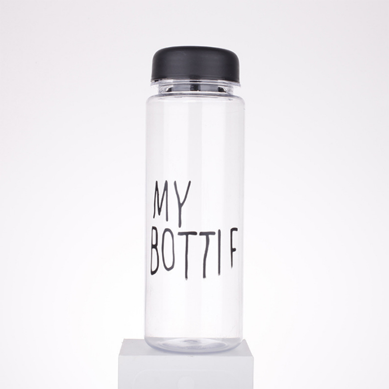 500ml plastic sport water juice my bottle water bottle PET free mybottle with logo printing