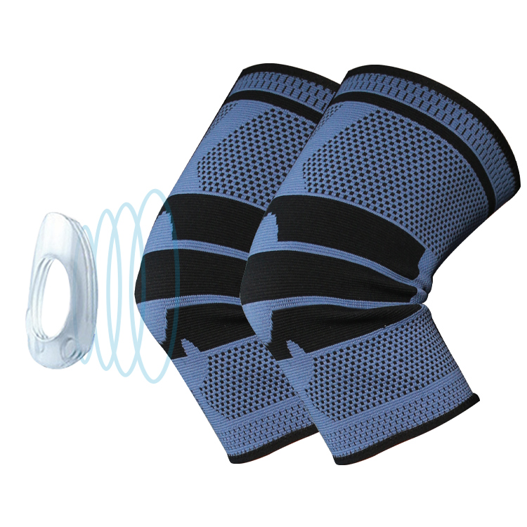 Nylon Elastic Sports Knee Pads Breathable Knee Support Brace Running Fitness Hiking Cycling Knee Protector silicone pads