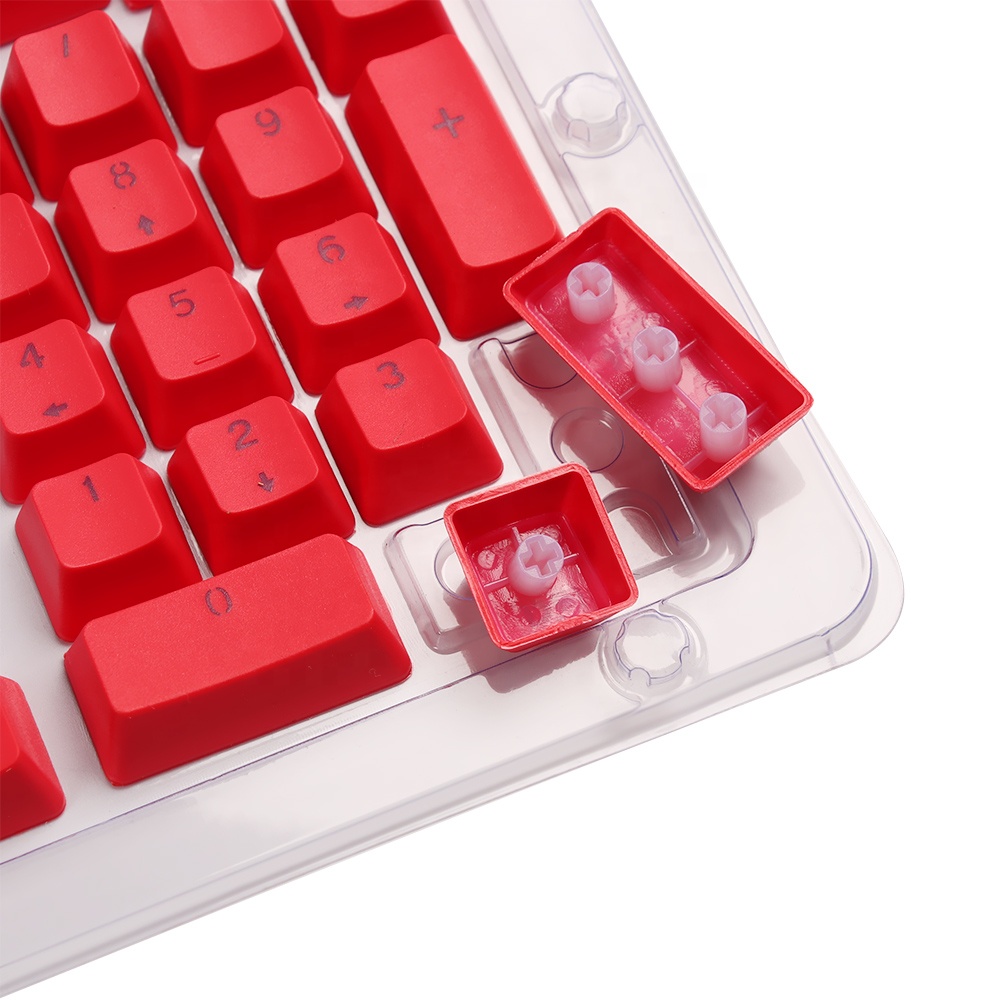Новое поступление 104, клавиши Doubleshot PBT для клавиатуры, пустые клавиши для проводных USB-переключателей Cherry, механические клавиши клавиатуры