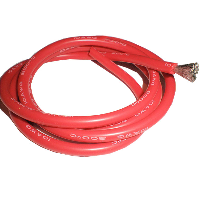 Изолированный провод 3200/0.08TS 6awg из силиконовой резины и луженой меди с высокой термостойкостью