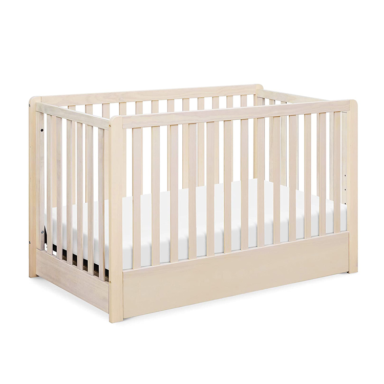 Wholesale Modern Cribs Natural Material Wood Baby Crib for Baby