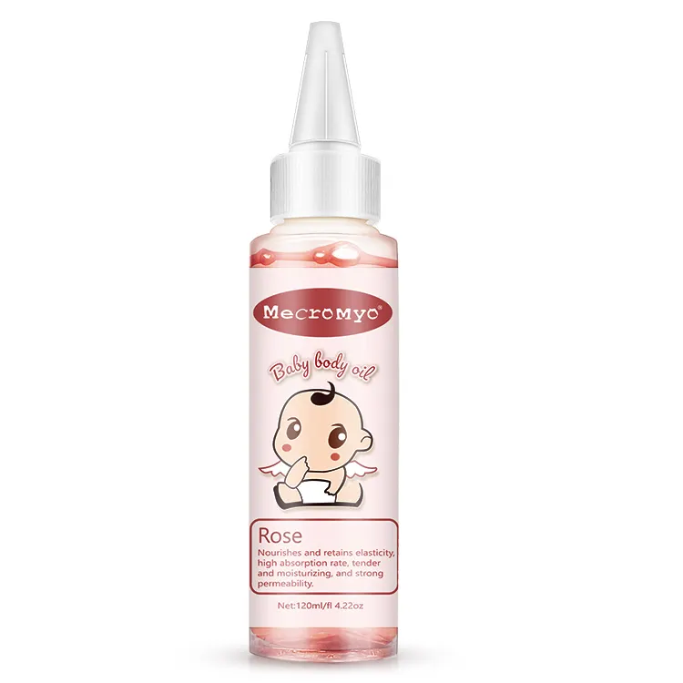 OEM/ODM Private Label Organic Baby Oil Softens & Moisturizes Baby's Skin Baby Oil for Dry Skin