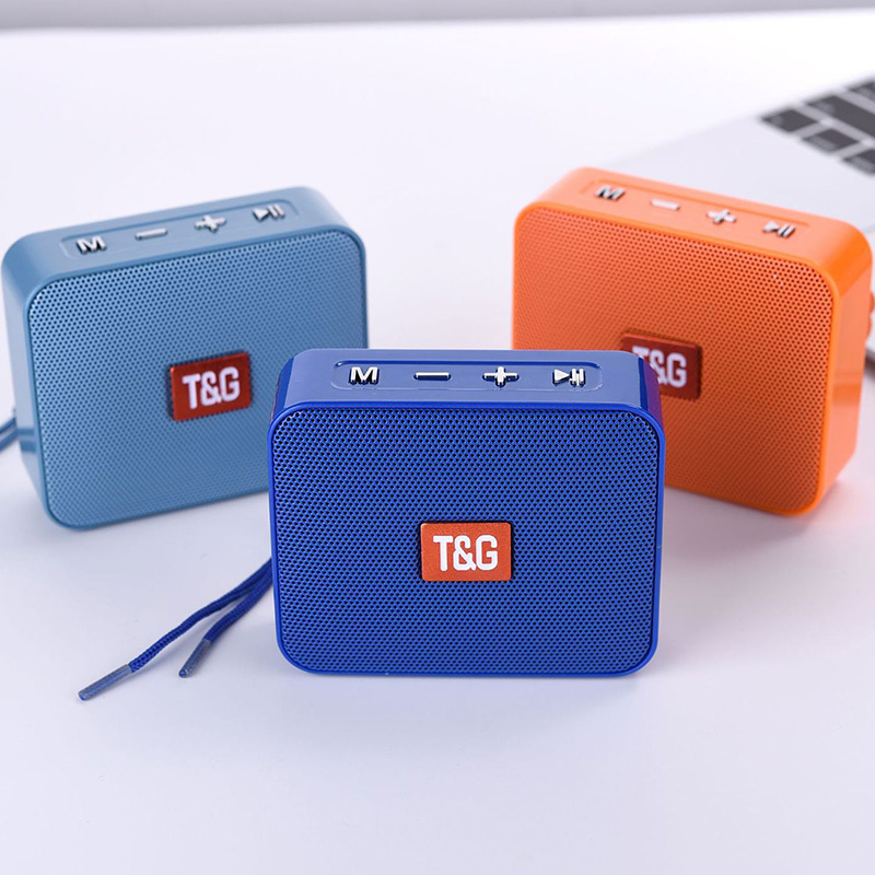 Новинка 2021, портативная мини-Колонка TG166 с поддержкой Bluetooth, маленькая Беспроводная музыкальная колонка с сабвуфером, USB-колонки для телефонов с TF, FM-радио