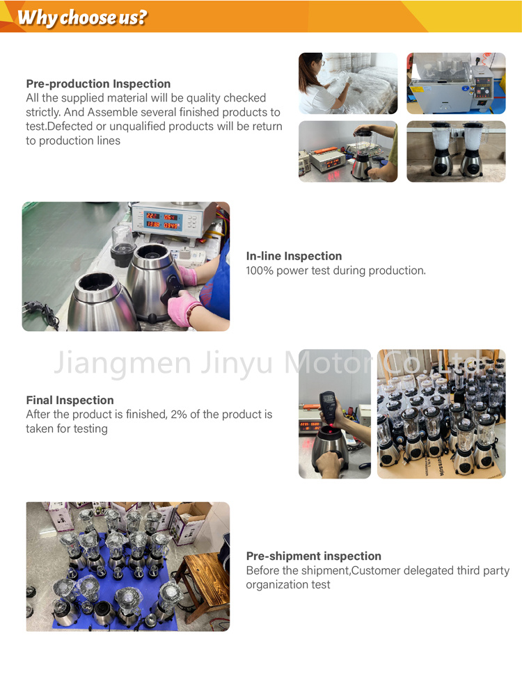 Factory Direct Price Electric Home Appliances Mixer Grinder Spare Parts