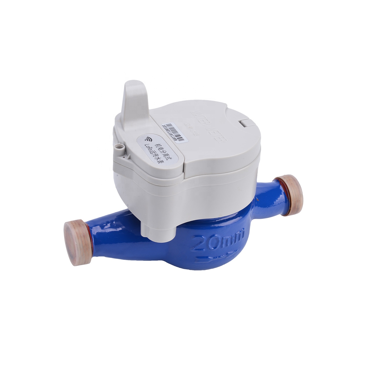 Junrui Заводская поставка латунный беспроводной DN15mm Lorawan дистанционный измеритель считывания интеллектуальный счетчик воды Lora