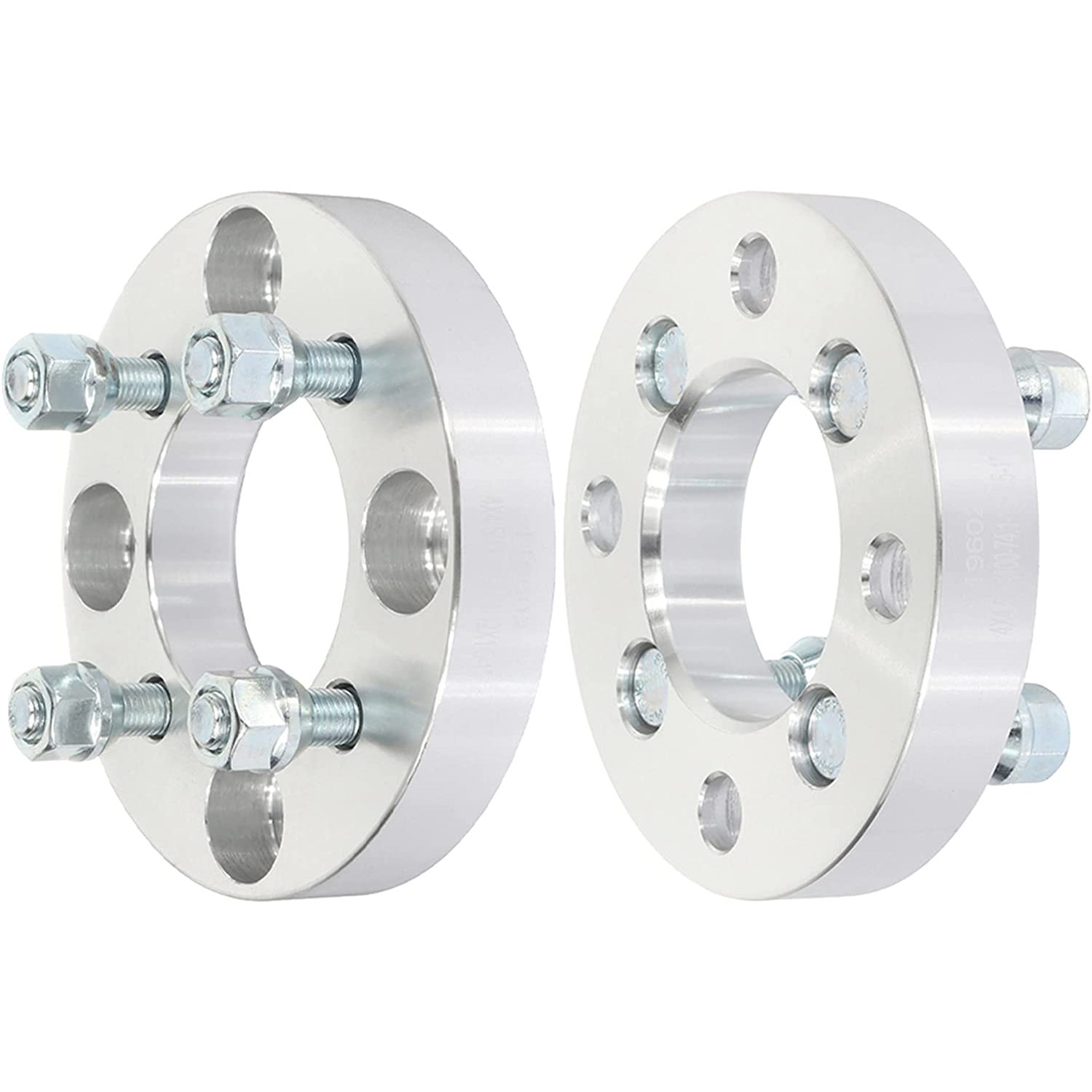SLT-S0089 4 Lug 1" Wheel Spacers Adapters 4x4.5 to 4x100mm with 12x1.5 Studs 74.1mm CB Fits for 1976-1985 for Toyota Celica 1985