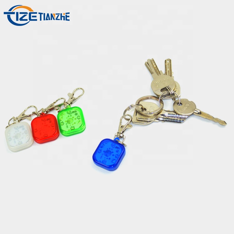 Новинка GiftI идея Прочный красочный светодиодный мигающий Shake Key Finder
