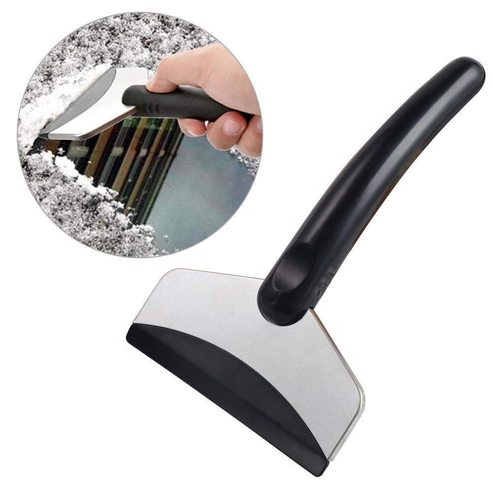 Stainless steel car snow removal shovel special winter multifunctional defrosting artifact snow scraping and ice shovel tool