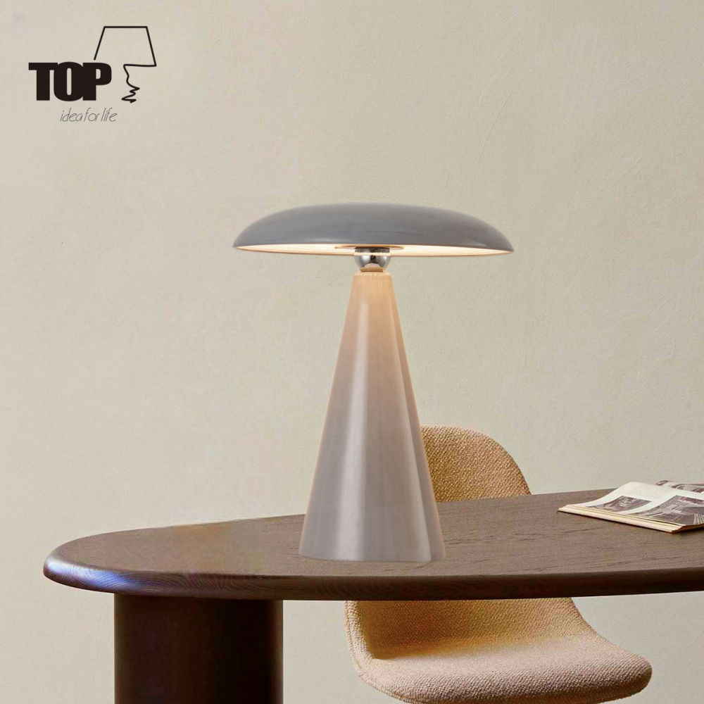Living Room Modern Cordless Rechargeable Lamp Touch Bedside Mushroom Hotel Luxury Home Decor Study Led Table Lamp Night Lights