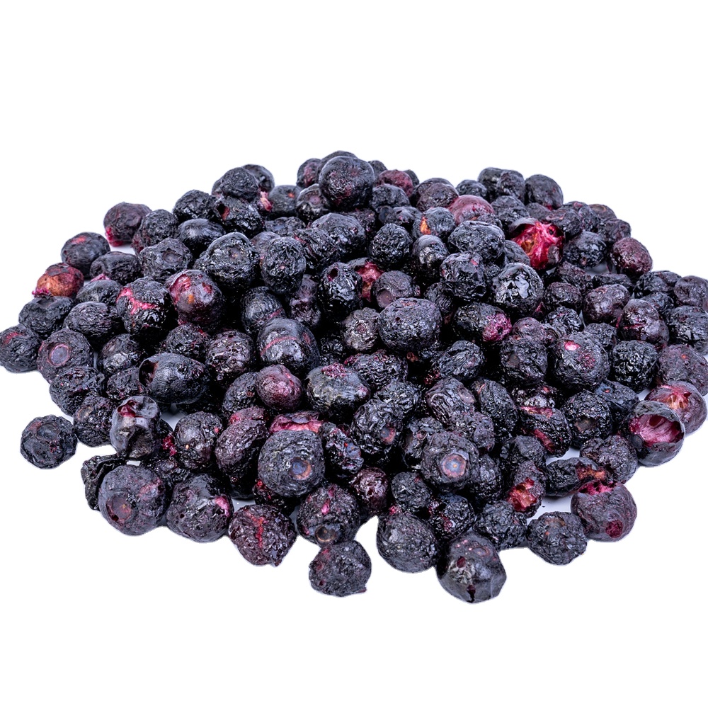 100% natural Dried Fruit Freeze Dried Whole Blueberries OEM Factory pet food