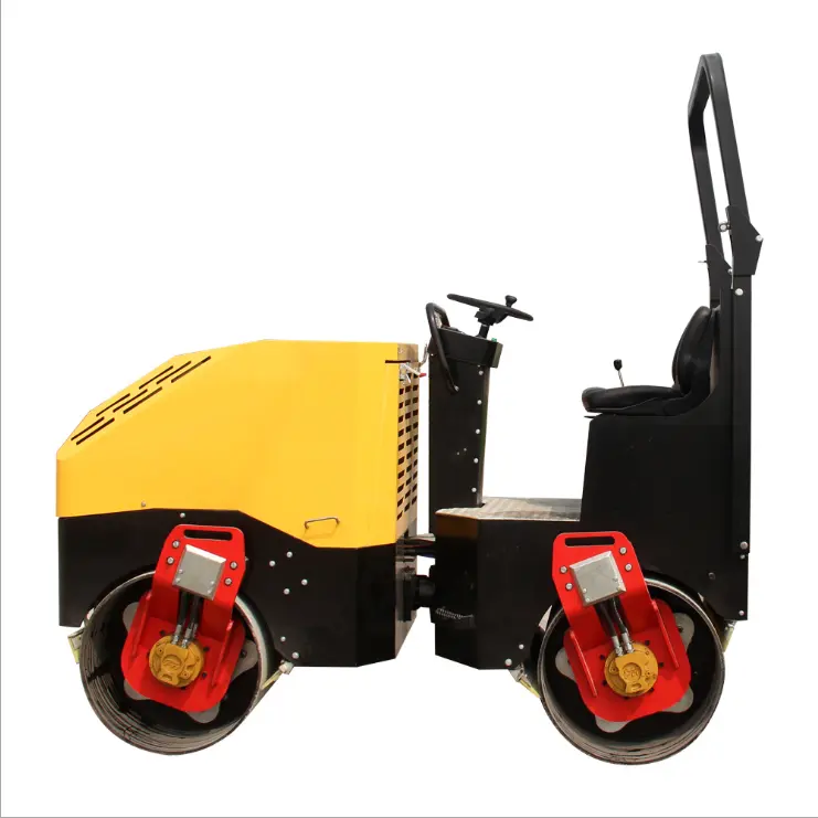 Hot sale construction compactor 1 ton small road roller for asphalt road