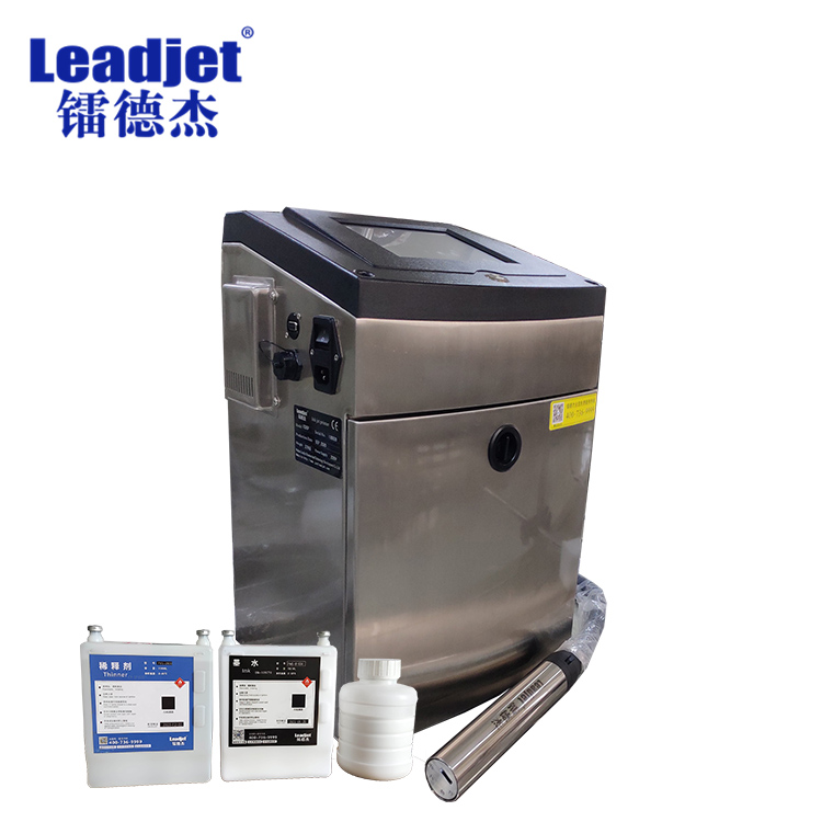 Leadjet V380P струйный принтер с белыми чернилами/машина для кодирования номера партии кабельных труб