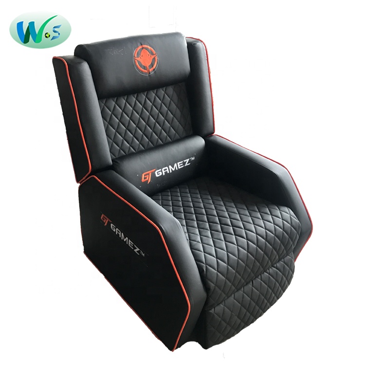 Игровой диван WST8906, компьютерное кресло для гостиной из синтетической кожи, одно сиденье, кресло для отдыха, шезлонг, передвижной