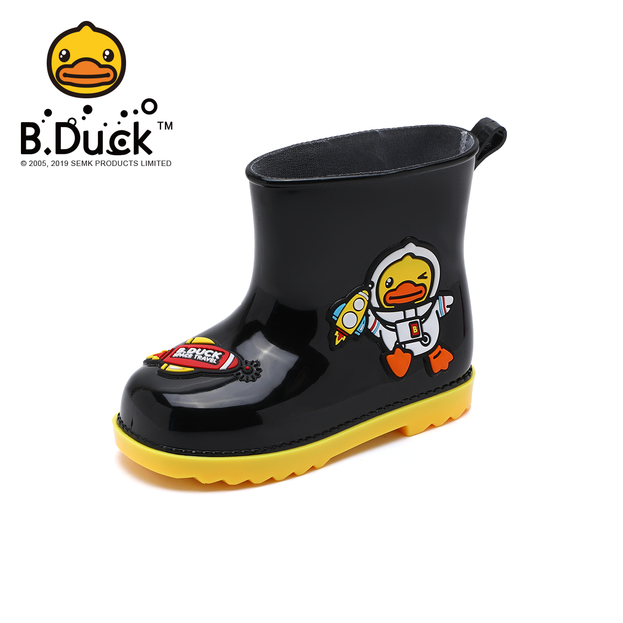 Оптовая продажа, водонепроницаемые резиновые сапоги B.DUCK из ПВХ для маленьких девочек, детские резиновые сапоги для дождя для детей, Мультяшные унисекс резиновые сапоги