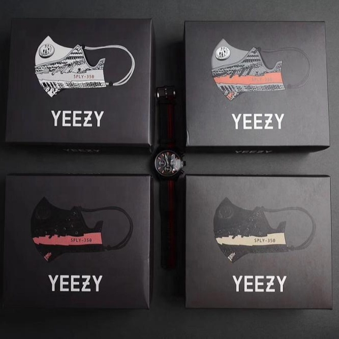 Популярные кроссовки yeezy 350 маска для костюмированной вечеринки воздушный клапан