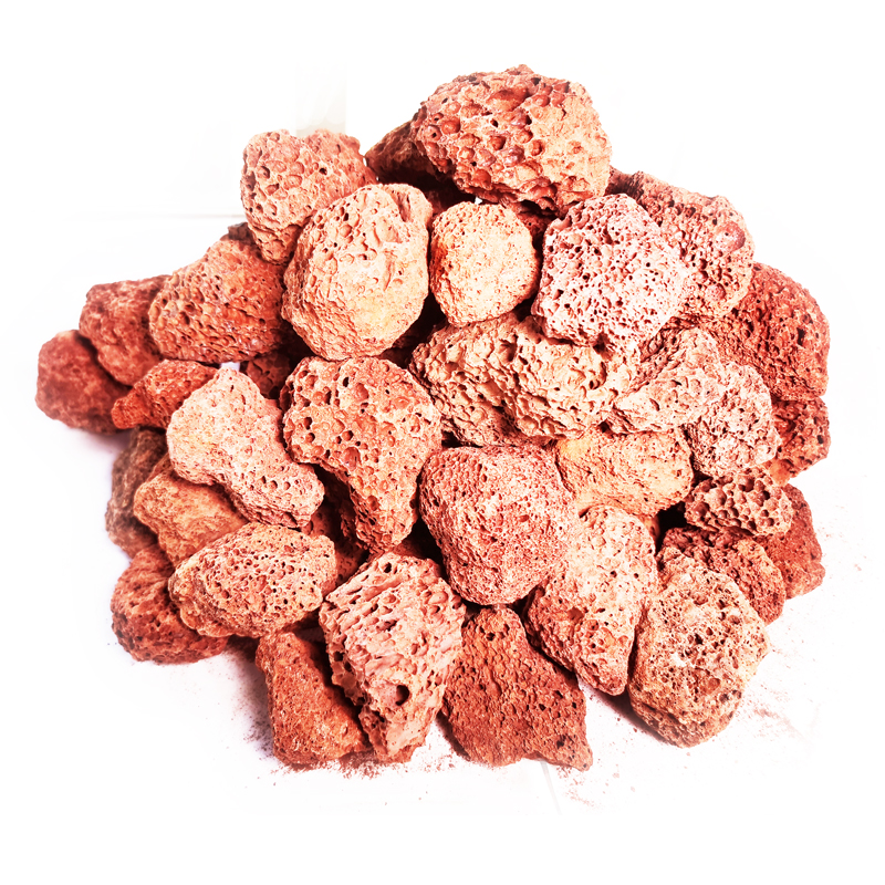 Red Lava Stone Horticulture Products Volcanic Lava Rock for Sale