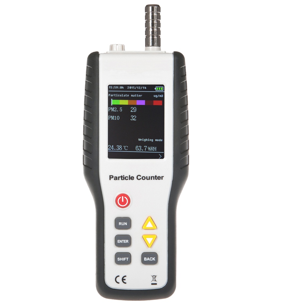 HT-9600 Высокая чувствительность PM2.5 детектор частиц монитор профессиональный пыли мониторинга качества воздуха портативный счетчик частиц
