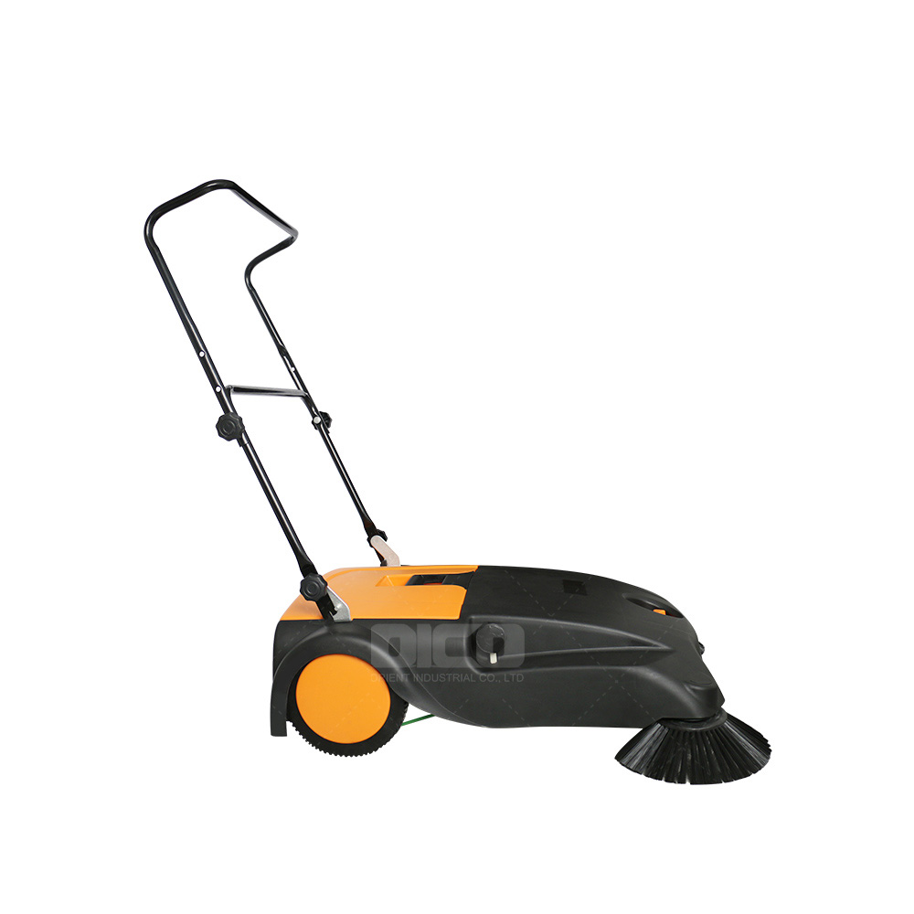 OR40 push sweeper hand propelled sweeper hand push road sweeper