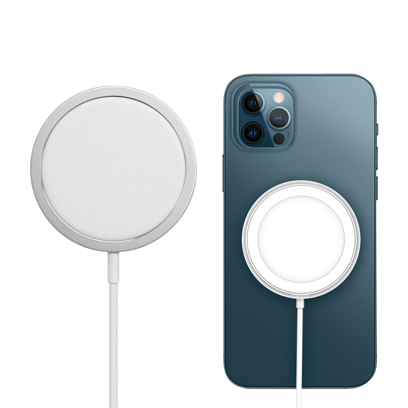 Магнитное Беспроводное зарядное устройство OEM/ODM Mag для Iphone 12 Pro Max, 10 Вт, 15 Вт, быстрая зарядка