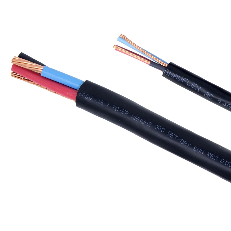 UL1277 Power and control lszh 3 core tc cable 2x14awg 2awg