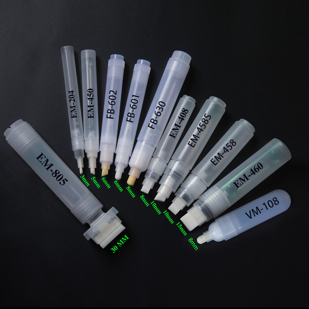 2022 new China Wholesale empty Plastic marker pen bottle without ink paint marker bottles