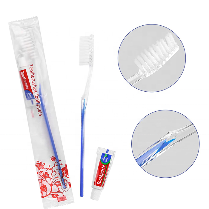 Customizable Travel Toothbrush Kit Cheap Disposable Toothbrush Hotel Travel Toothbrush With Toothpaste
