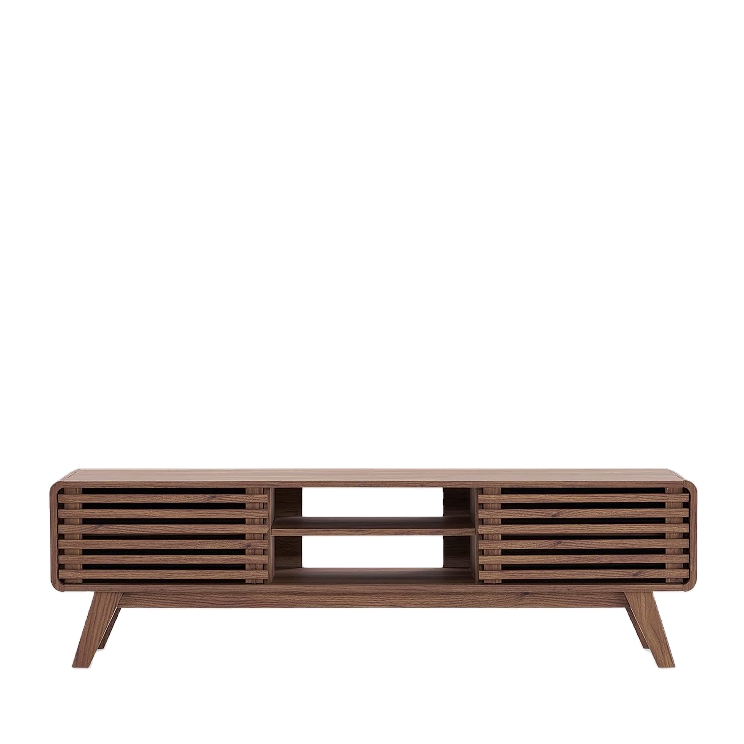 Mid Century Modern Farmhouse TV Stand Entertainment Center TV and Media Consol for Living Room