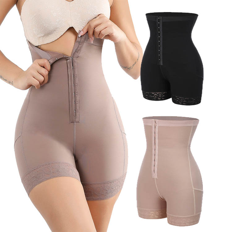 Lover красота черный; Застежка-молния сбоку жилет Body Shaper Пояс Ремень управления грудью Корректирующее Утягивающее женское нижнее бельё для девочек боди