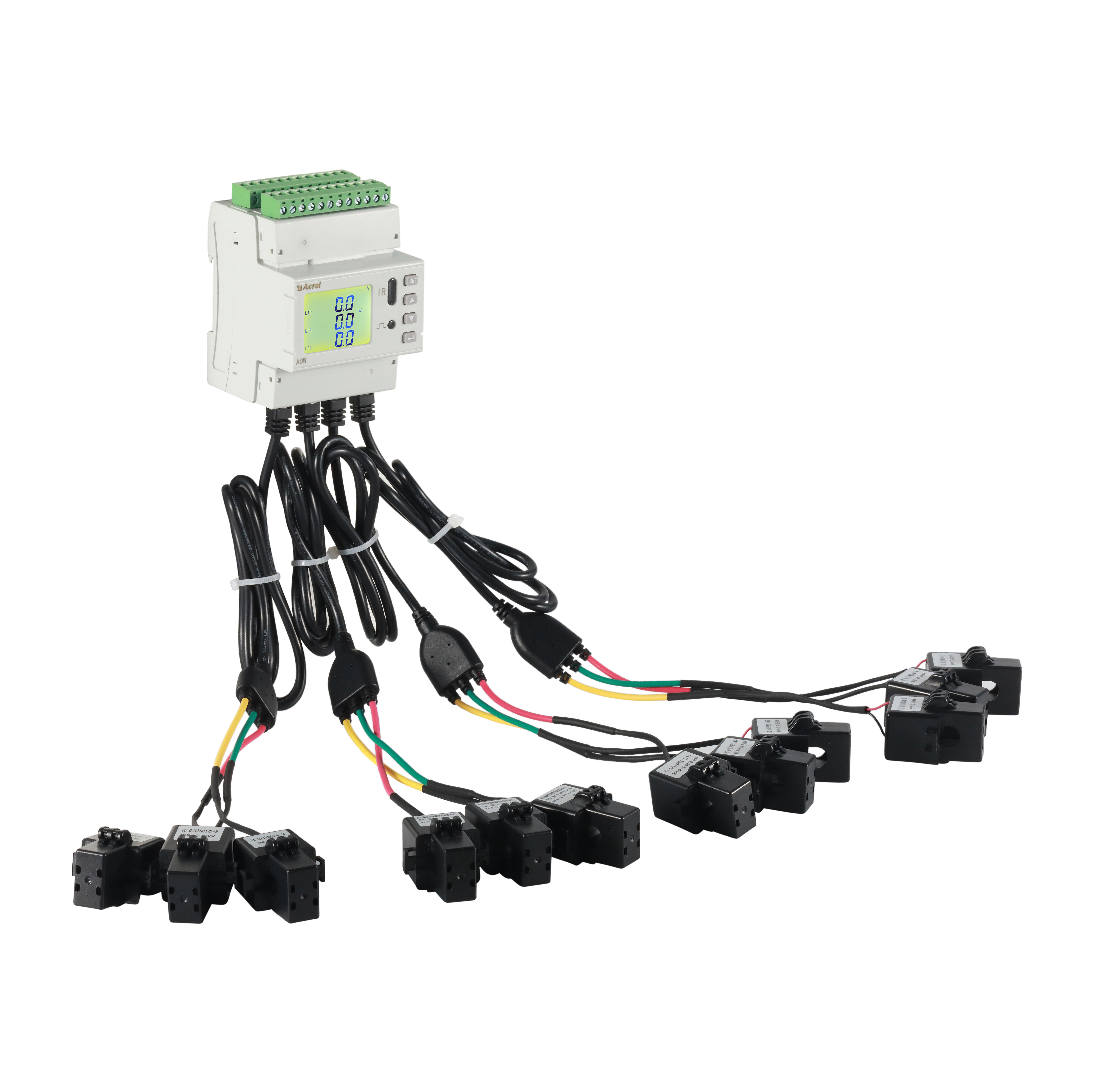 Acrel ADW200-D16-4S multi circuit meter for gsm electricity monitor