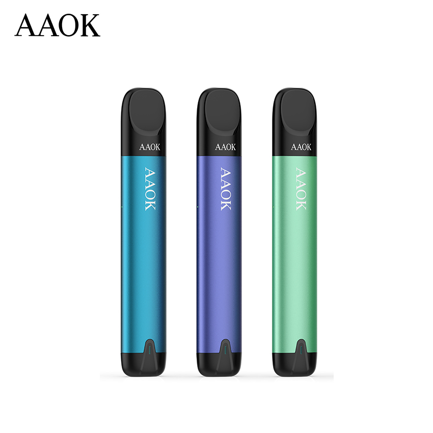 AAOK H01 Popular new 1.8ml rechargeable pod closed system with super coil vape pod kit