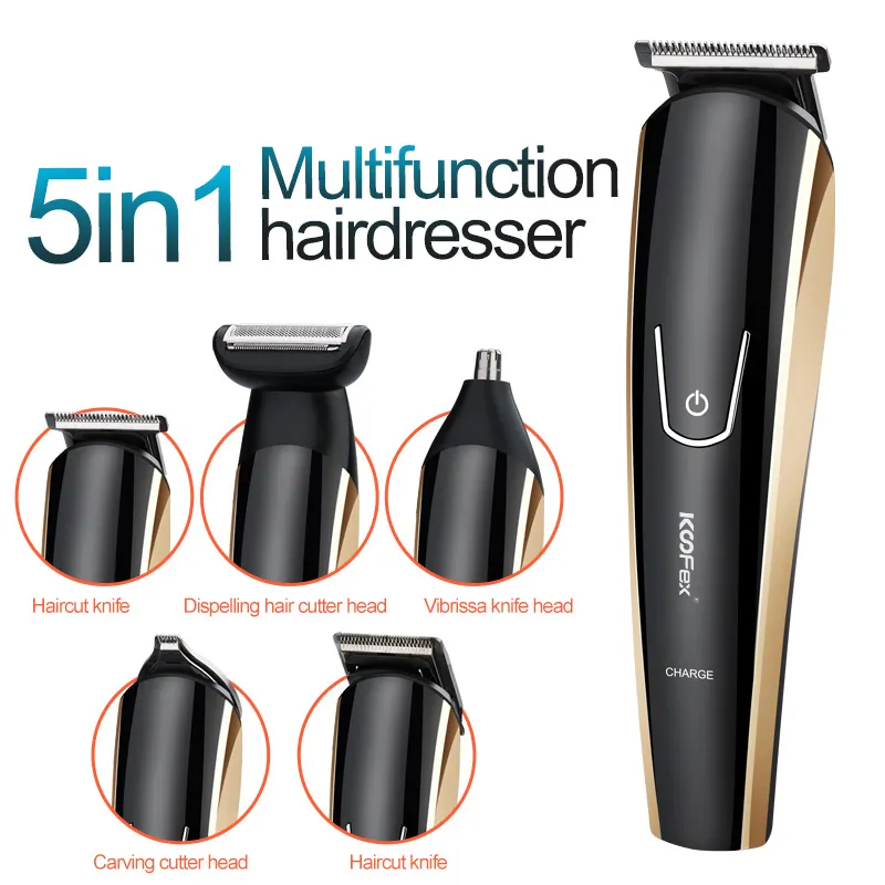 Shaver And Trimmer Sharp Cutter Men Personal Multi Grooming Kit 8 In 1 Hair Shaving Machine Hair Clipper Nose Trimmer Beard Shaver Electric Razor